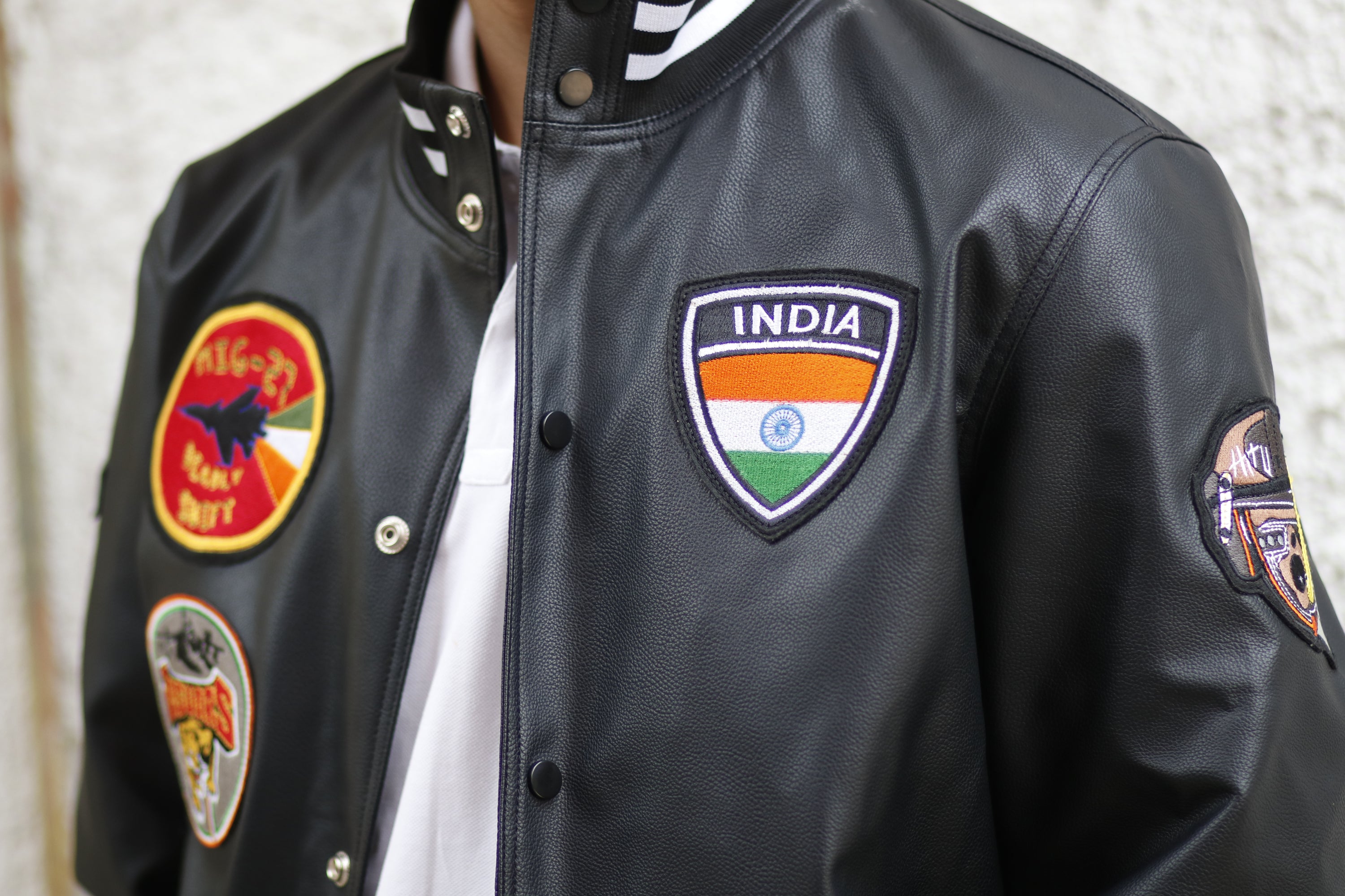 Indian Aviation Bomber Jacket